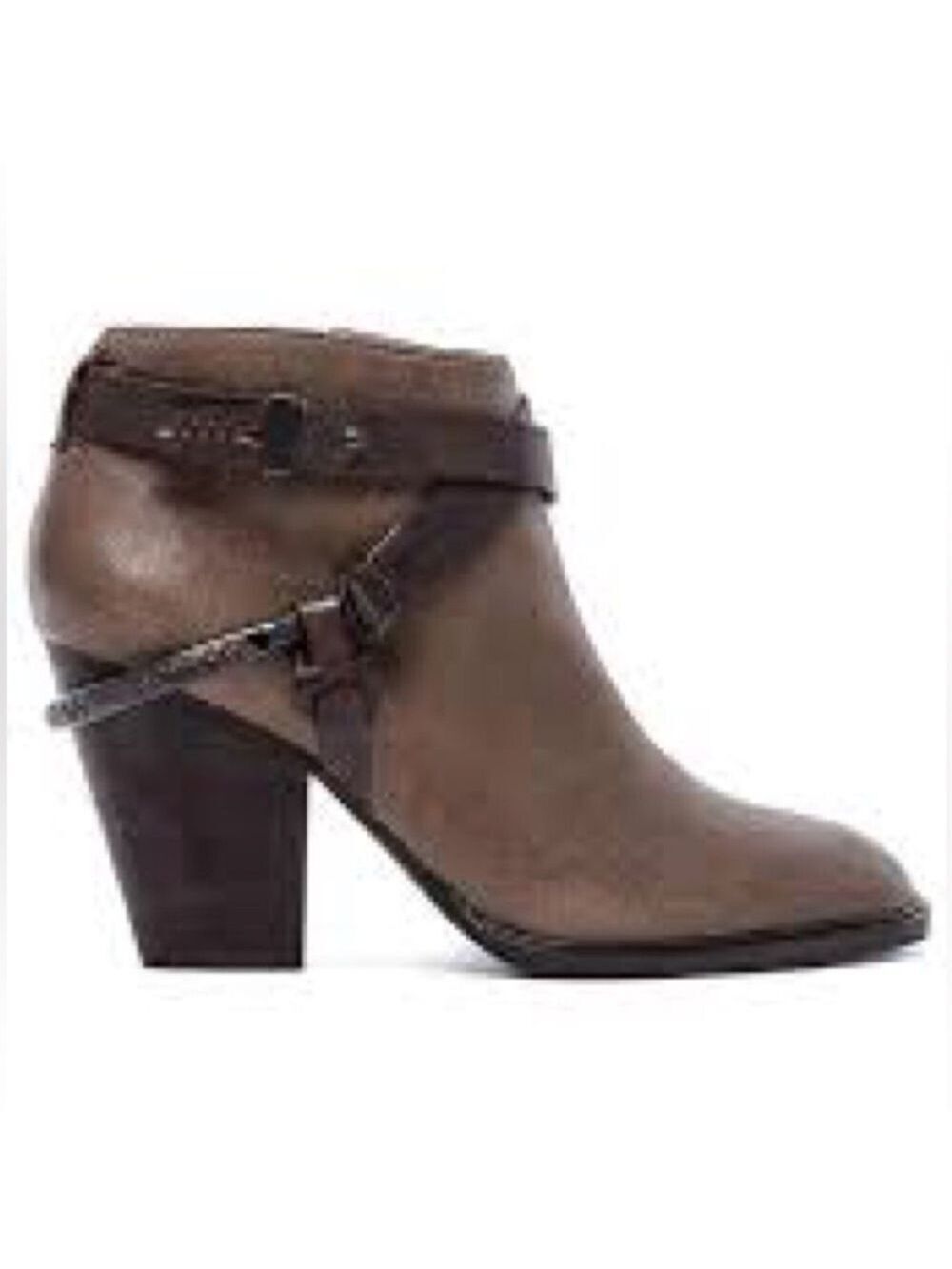 Dolce Vita Harlene Ankle Bootie in Brownish Olive Sz 8.5M